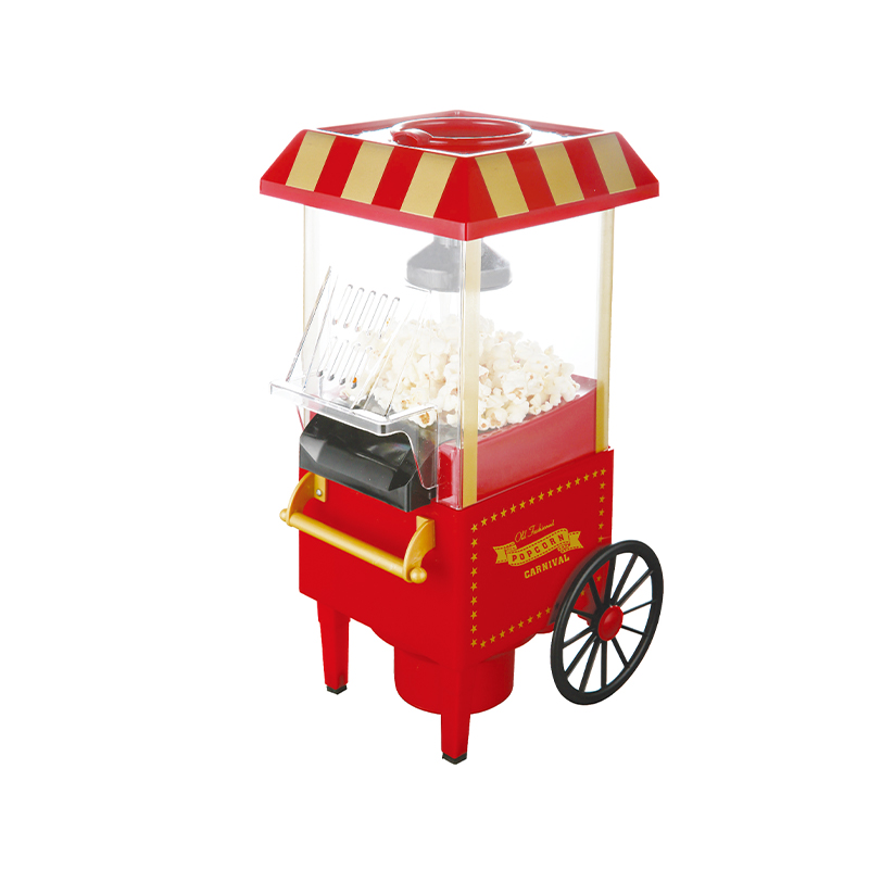 BJX-B009 Mesin Popcorn Udara Panas Vintage dengan Roda BJX-B009 Mesin Popcorn Udara Panas Vintage dengan Roda