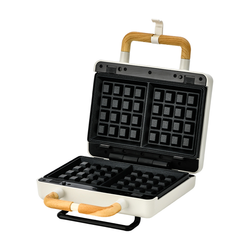 BJX-S003 800W Pemanggang sandwich 2 potong yang dapat diganti