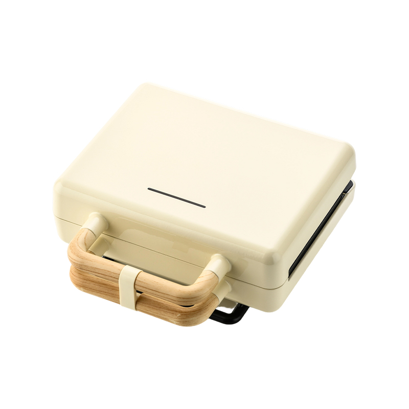 BJX-S003 800W Pemanggang sandwich 2 potong yang dapat diganti