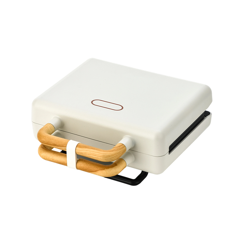 BJX-S003C 800W Pembuat Wafel 2 Potong dengan Pelat Tetap