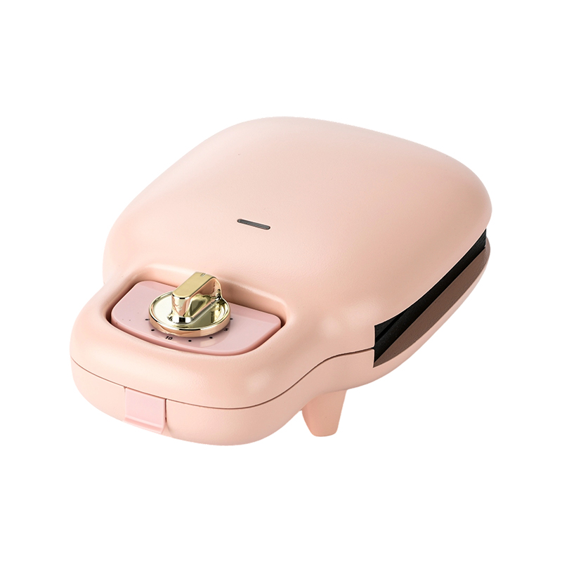 BJX-S013 Pembuat Sandwich Multifungsi Satu Irisan Timer 15 Menit dengan Pelat Yang Dapat Dilepas