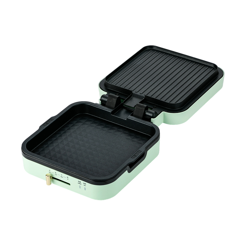 BJX-S018 Pembuat Panggangan 24x24cm dengan Kontrol Suhu & Pelat yang Dapat Dilepas