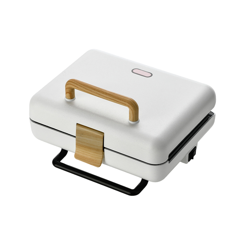 BJX-S025 2-Iris 180° Pelat Terbuka Pembuat Sandwich & Panggangan yang Dapat Dipertukarkan