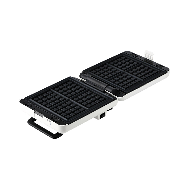 BJX-S026 4-Slice 180° Open Grill & Sandwich Maker dengan Kontrol 3 Tingkat dan Baki Tetes Minyak
